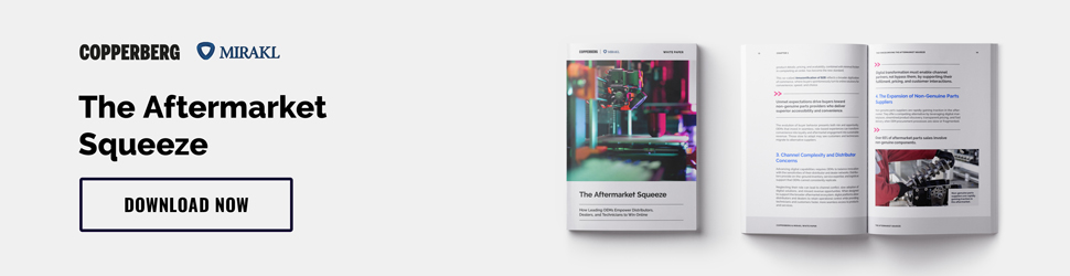 The Aftermarket Squeeze: How Leading OEMs Empower Distributors, Dealers, and Technicians to Win Online